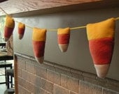 Candy Corn Plushies Garland