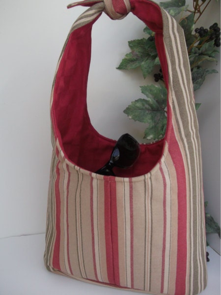 Cute Hobo Bag , Sling Bag Purse , Shoulder Bag , Over the Shoulder Bag , Shoulder Sling Bag , Hobo Shoulder Bag, Small Stripe Purse