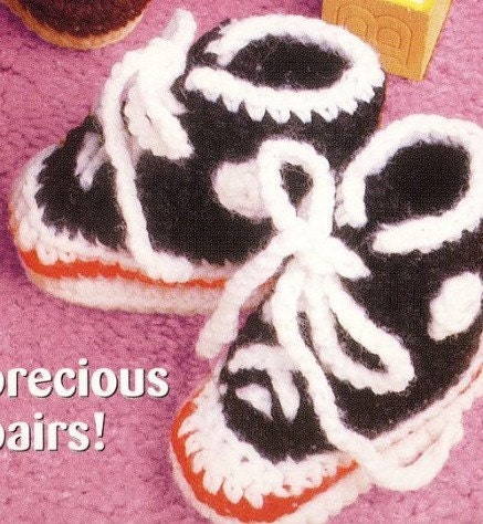 Crochet Pattern for Baby Booties Baby by CrochetBabyBoutique
