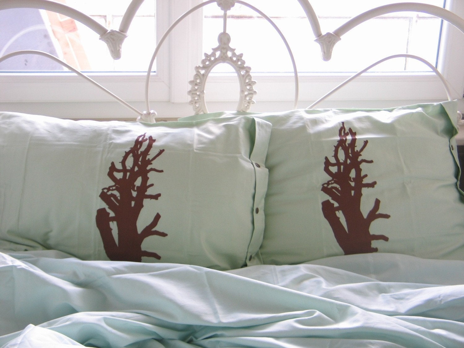 Sage Sparrow Queen Duvet Set