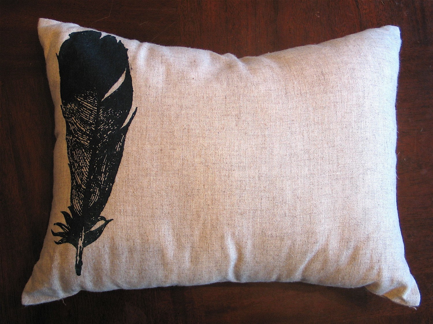 Feather Throw Pillow