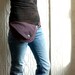 Purple Belt Bag : Hip Bag, Fanny Pack