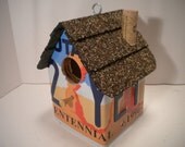 Utah License Plate Birdhouse