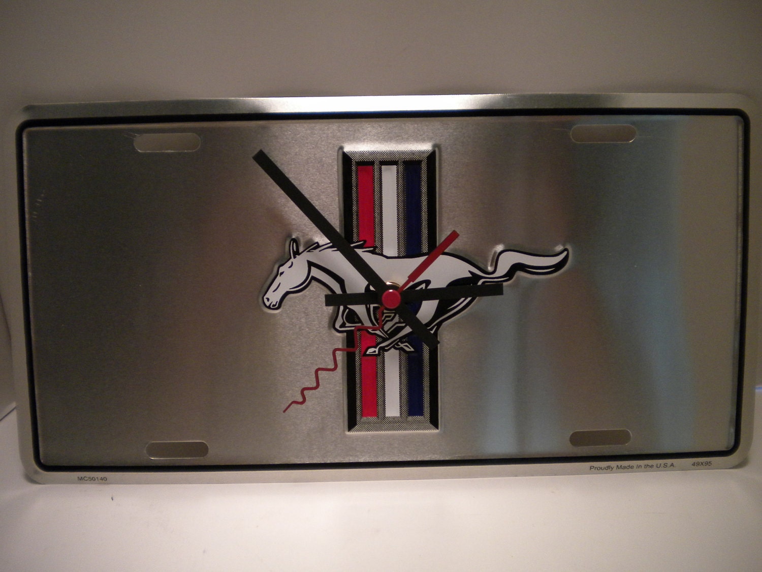 Ford Mustang Clock