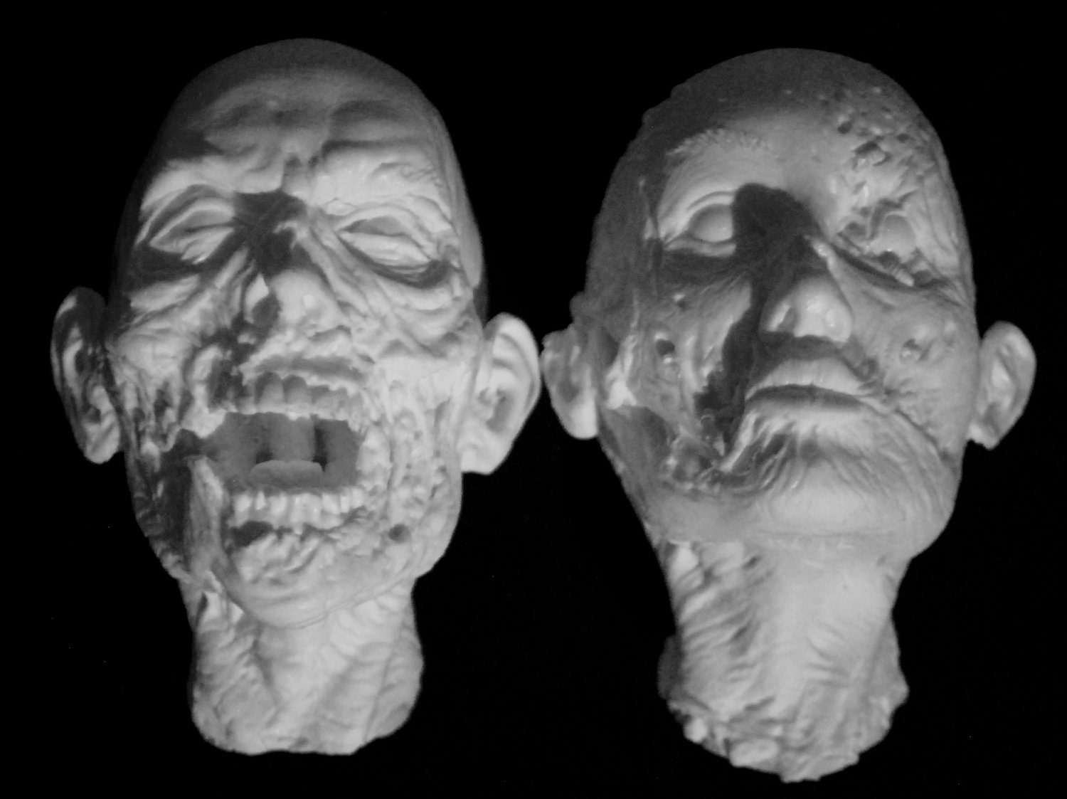 Undead Heads Set (Unpainted)