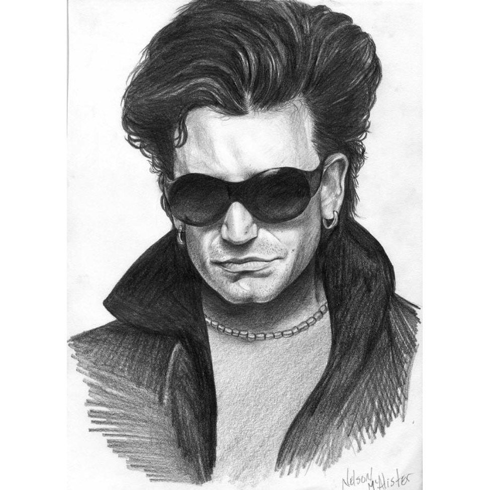 Bono Portrait