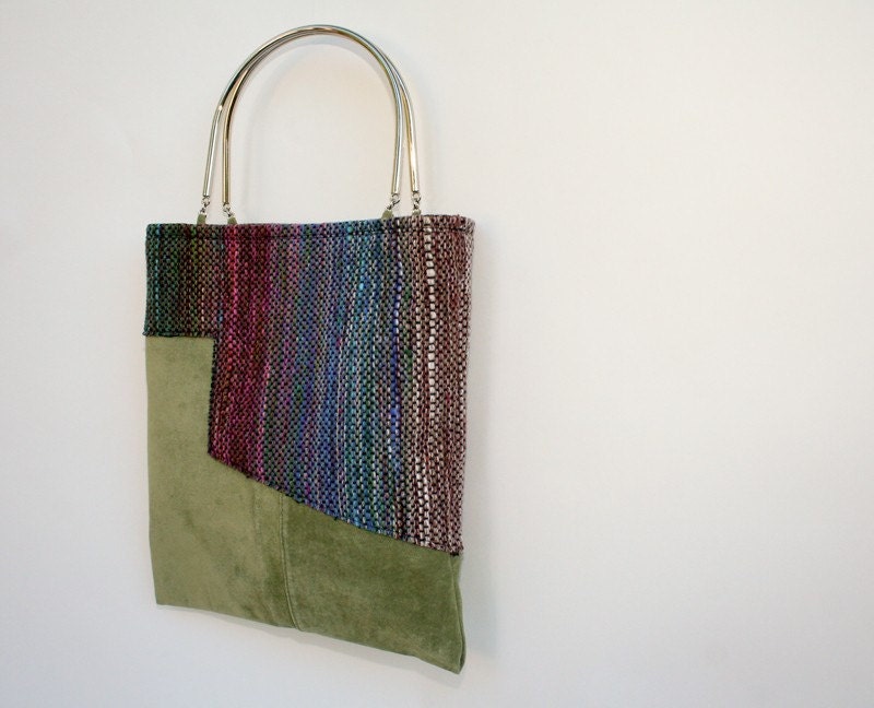 bag, shoulder bag, tote,  or purse:  desert escape