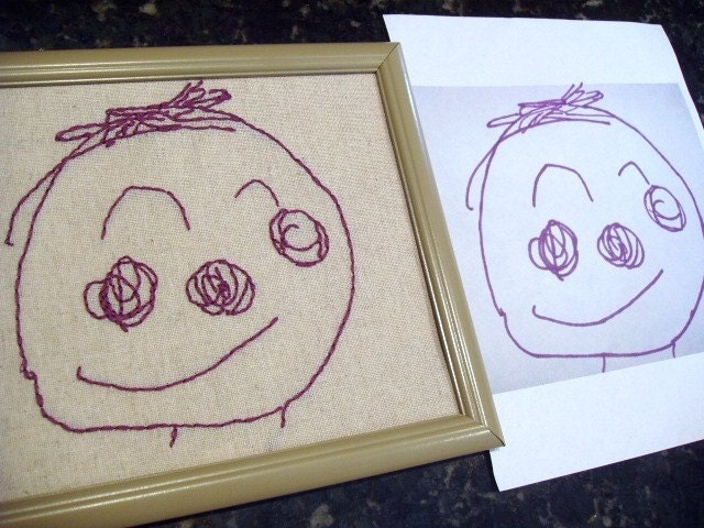 Custom Embroidered For You - The Original Children's Art Everlasting