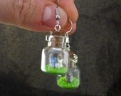 My Neighbor Totoro Bottle Earrings