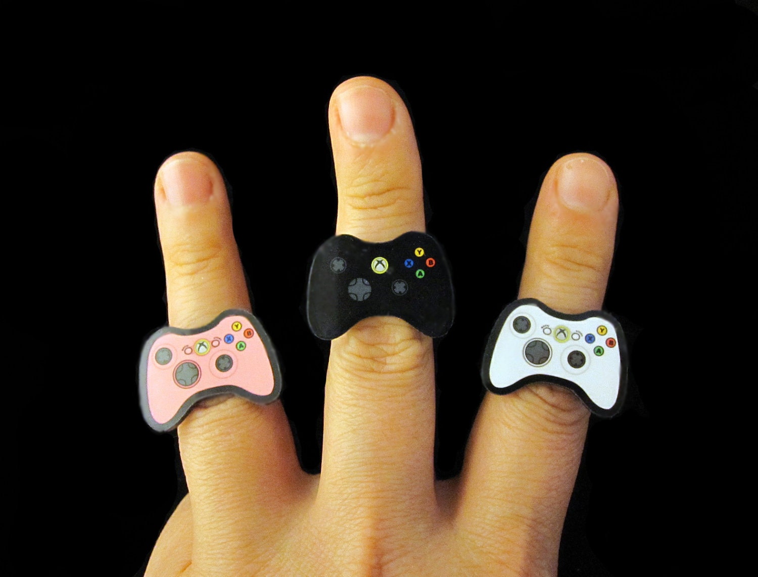 Pink Adjustable Acrylic XBOX 360 Controller Ring