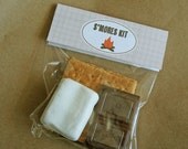 Camping Birthday Party - Foldover Treat Bag Tags - PRINTABLE only Il_170x135
