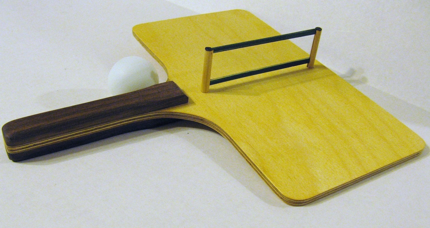 Ping Pong Game Made Of Hardwood
