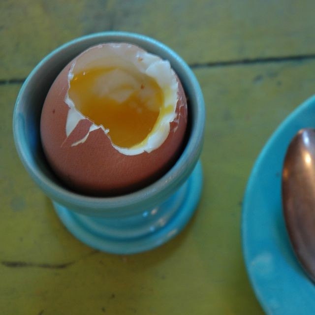 pair of speckled egg cups, made to order