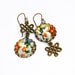Earrings from Vintage Tin Recycled