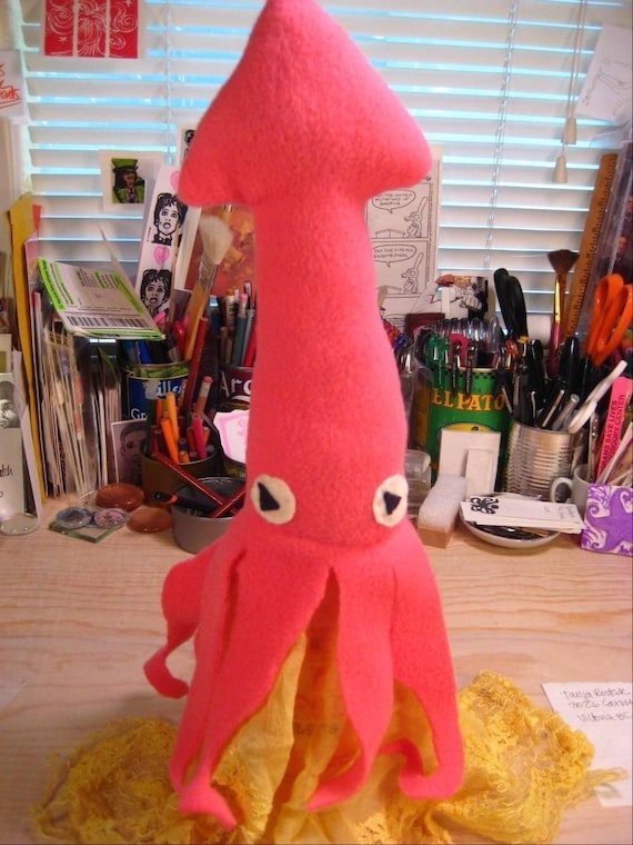 Squid Catnip Toy