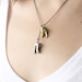 The Molar Tooth - sterling silver necklace - RedSofa jewelry