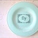 Chic Shabby Cottage, Sign, Wall Decor, Beach House, Aqua, Modern Farmhouse Home Decor, FLY