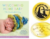 Knitting Patterns Newborn Photo Props Hats, Blankets, Cocoons Signed Copy Welcoming Home Baby the Handcrafted Way BOOK of the YEAR WINNER