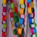 Pretty Paper Christmas Garland