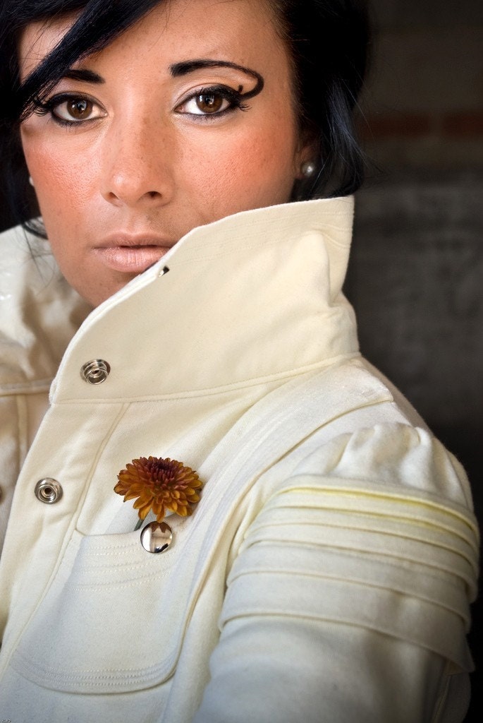 RESERVED FOR FOXZEN Custom Winter White Luxe Coat