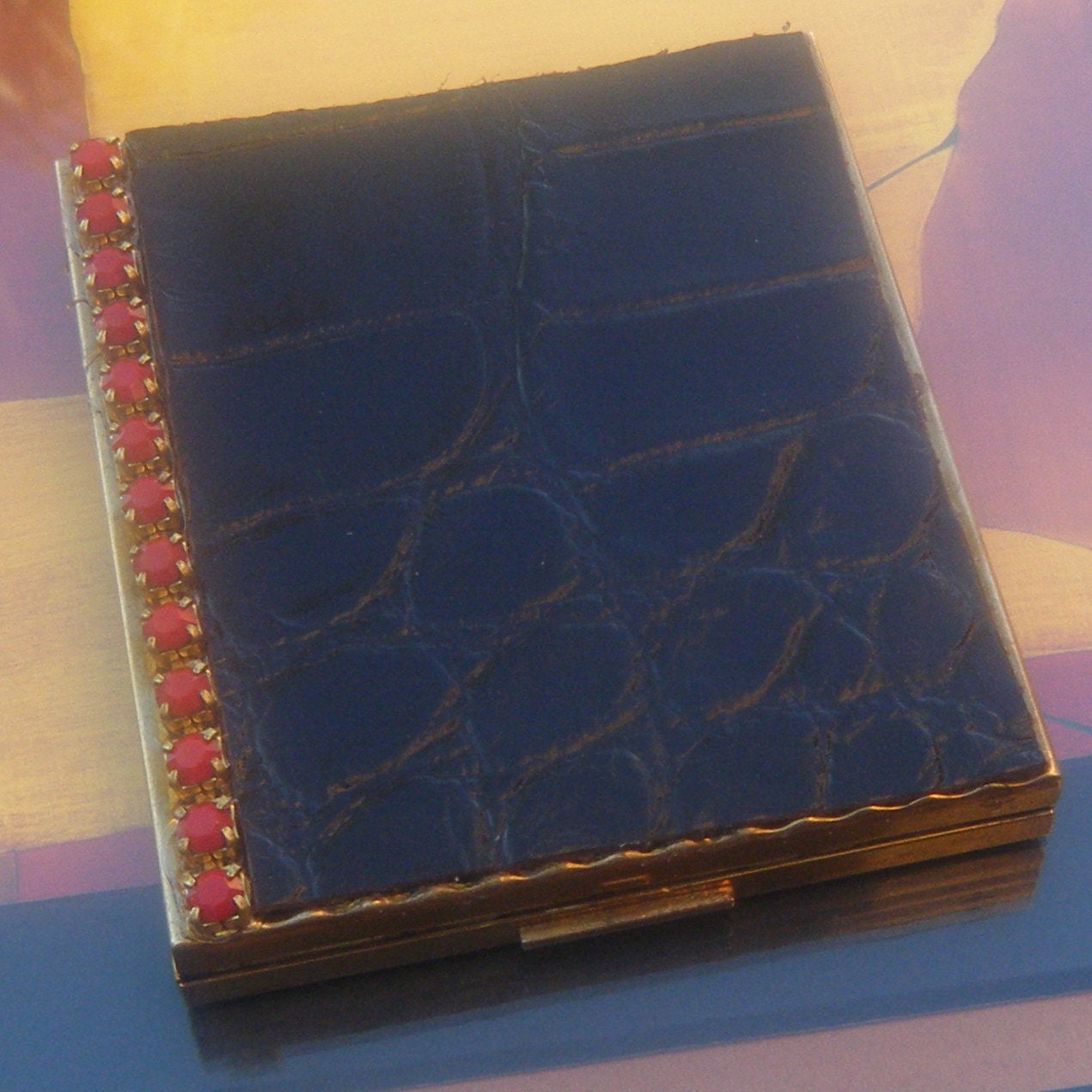 Vintage Compact-Revamped Leather