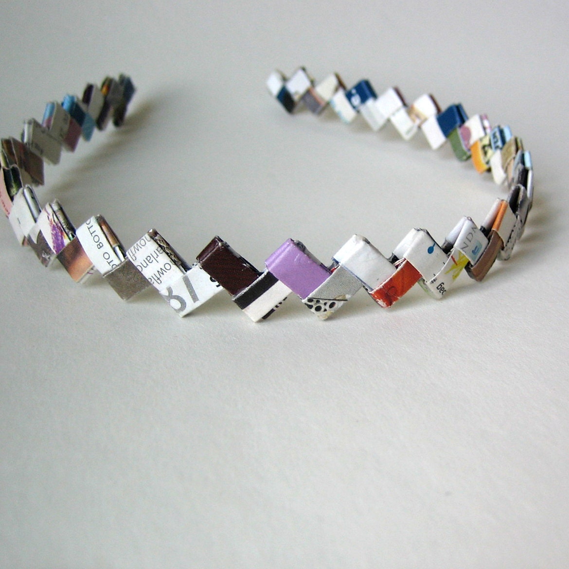 Made with Repurposed Junk Mail, Magazines & Catalogs - Headband