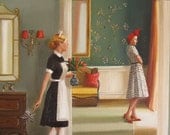 The Westlakes Surprise The Maid When They Decide To Be Spontaneous For Once And Go On A Holiday- Limited Edition Print