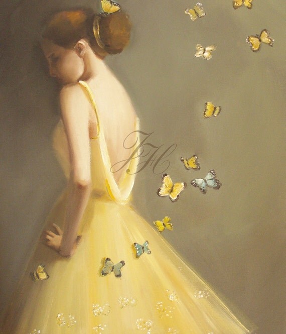 Little Wings- Figurative Art Print
