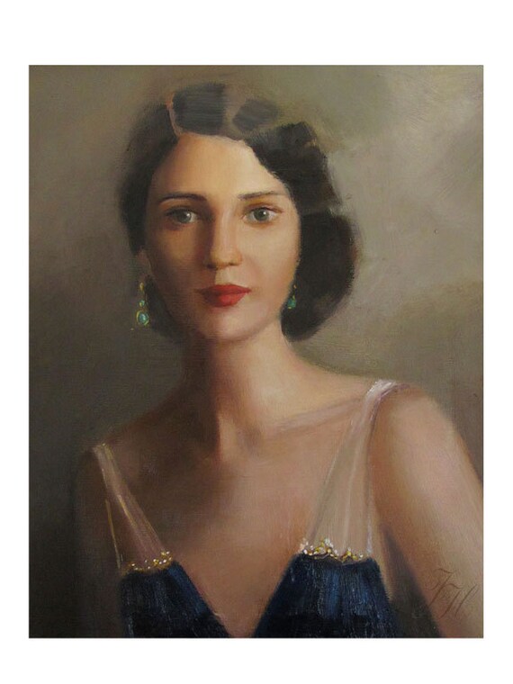 Kathleen would never be described as beautiful, but there was something extraordinary about her- Open Edition Print