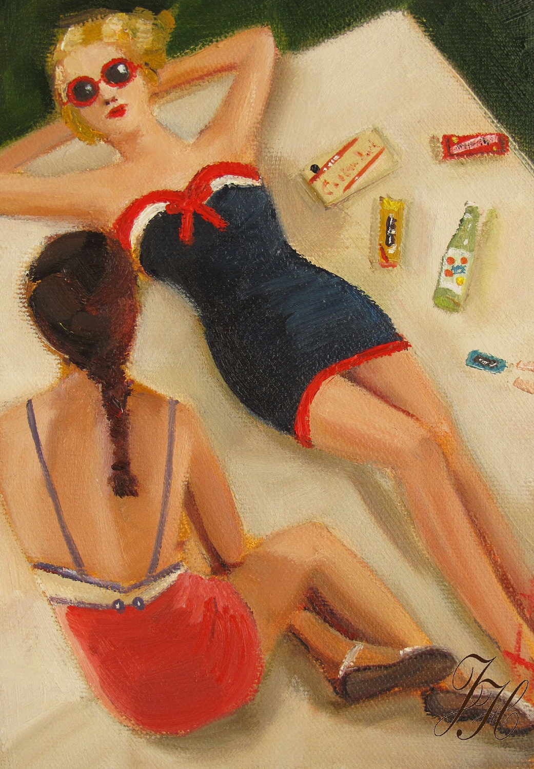 Girl Talk- Limited Edition Print