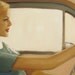 Minnie Was An Aggressive Driver- Art Print From Original Oil Painting