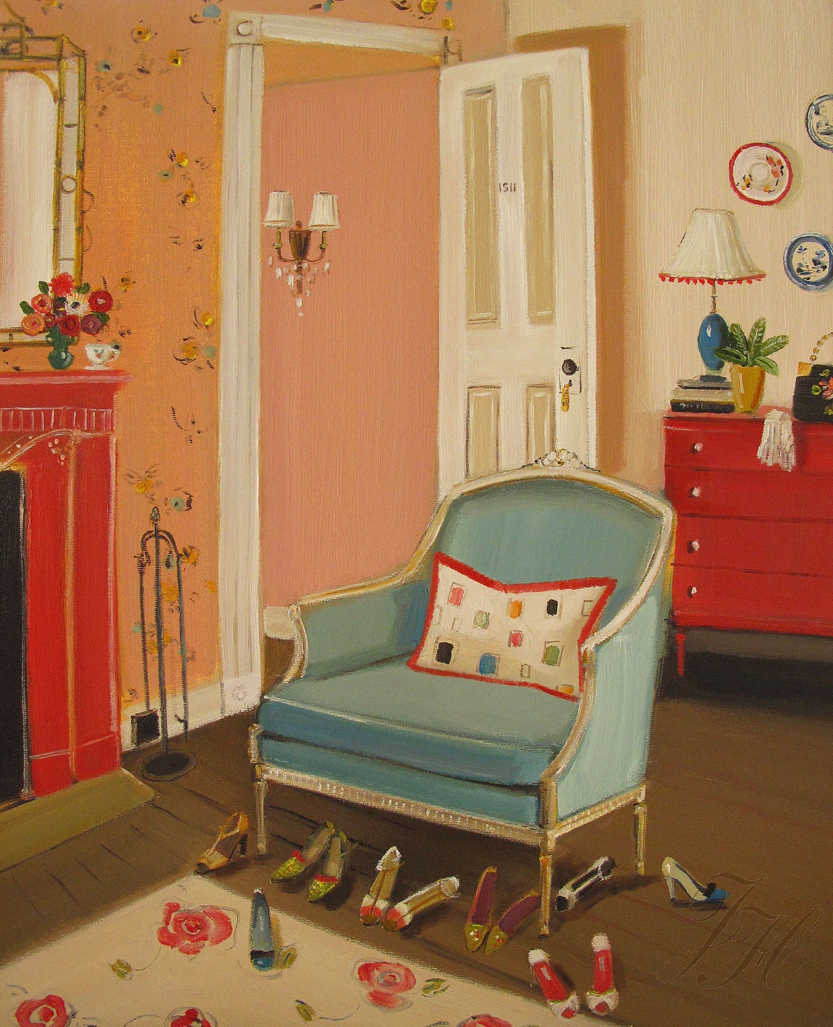 The Barbizon Hotel 1953.  Open Edition Print