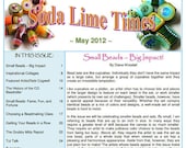 May 2012 Soda Lime Times Lampworking Magazine (PDF) -  by Diane Woodall