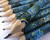mini hand-wrapped japanese pencils - set of 10 - the siren's haven