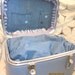 SALE--65% OFF Repurposed Vintage Train Case Pet Bed