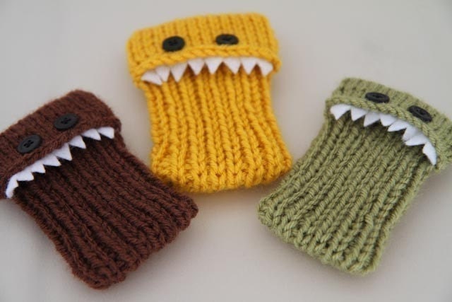 Monster iPhone/iPod cozy - Rust