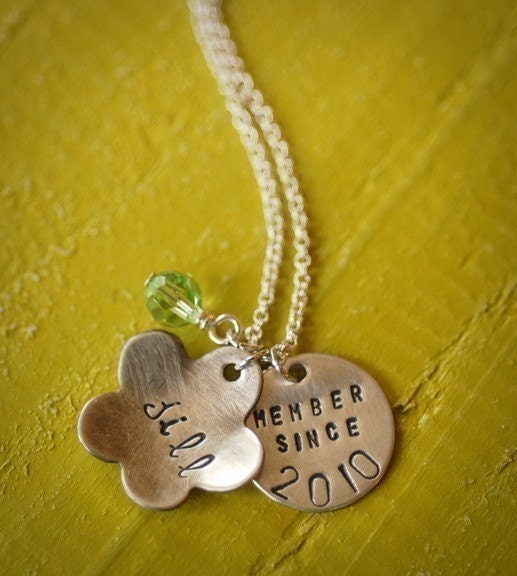 Personalized Baptism Keepsake Necklace