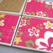 Aloha Ceramic Coaster Tile Set of 4