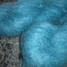 Teal Brushed Mohair Merino Yarn
