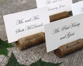 Wine Cork Place Card or Photo Holder - Set of 100