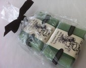 All natural soap GIft Set Coconut Lime Verbena animal lovers gifts