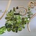 Life is But a Dream...Peridot Vesuvianite Tourmaline Vermeil Gold Filled Drama Filled Signature Original Draped Gemstone Scrolled Necklace