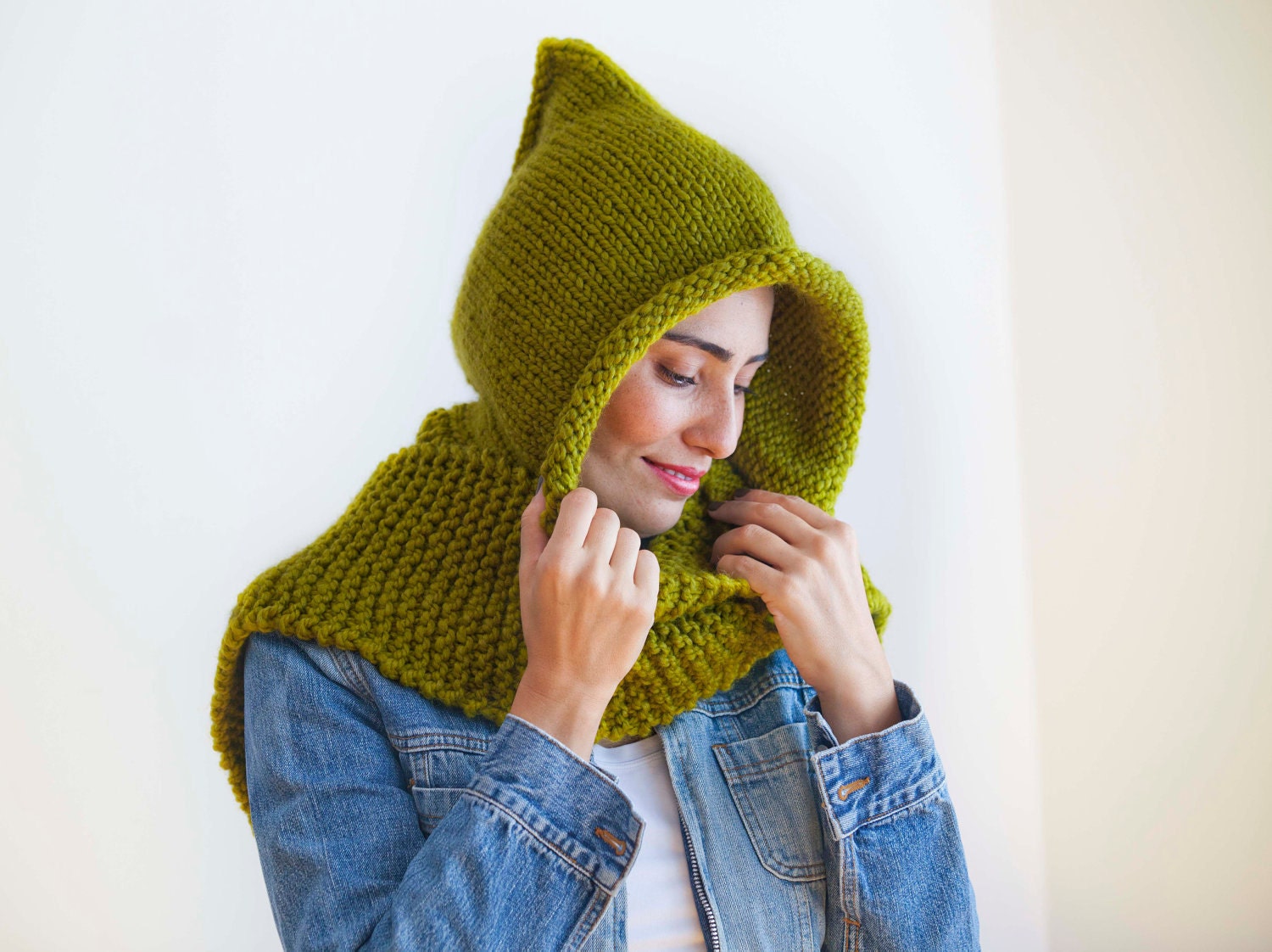 Winter SALE %40 Green Hood