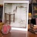 Solitaire - Surreal Lonely Table and Chair Beach Polaroid Photo Print