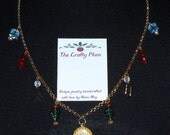 Dream Catcher Elemental Charm Necklace