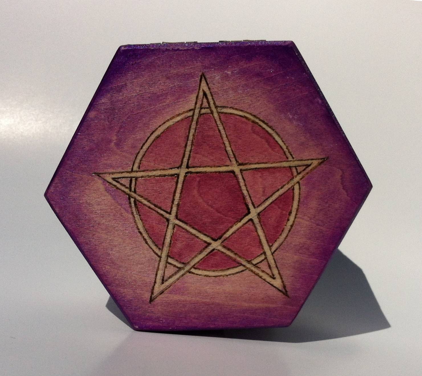 Spirit magick Pentacle box from the 'Pentacle Series'