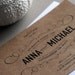 Vintage Type Wedding Invitation