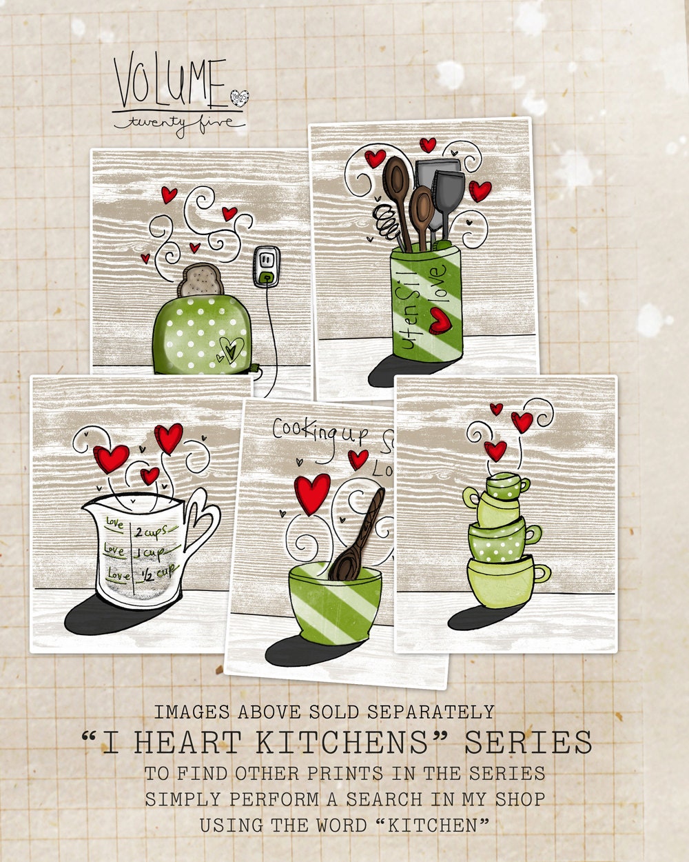heaps of love- i heart kitchens series