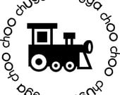 Train Wall Art   vinyl decal