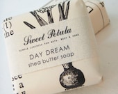 Day Dream Shea Butter Soap - fresh cut grass, orange blossom and amber - by Sweet Petula